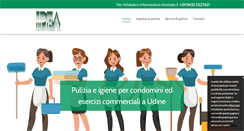 Desktop Screenshot of ideapulizieudine.com
